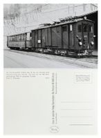 Lausanne Tunnel Tram Bahn TL Fe 4/4 415 Régionaux Jorat REJ