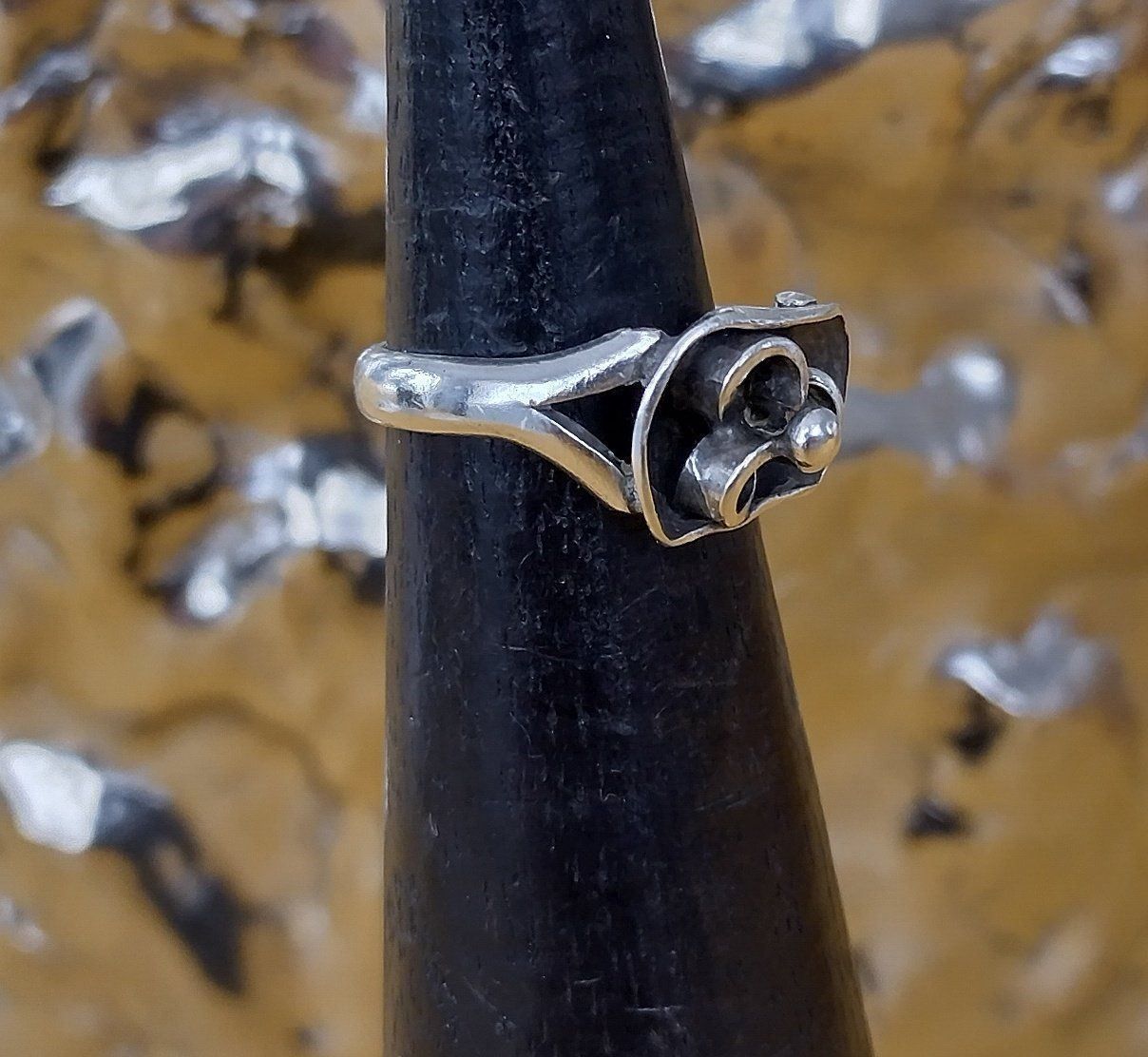 Anelli: BLUMEN RING IN 925 SILBER – Usato da Romanshorn venduto da BoutiqueA 3