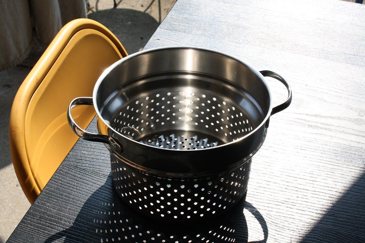 Elettrodomestici da cucina: Pfannen sieb neu d23 h15cm – Nuovo (secondo la descrizione) da zuchwil venduto da parson65