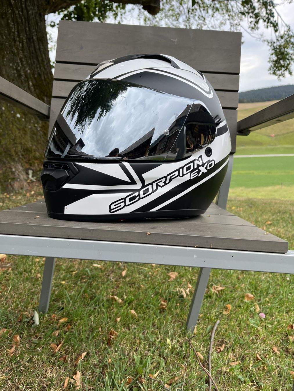 Caschi & visiere: Scorpion EXO-1200 Air Integralhelm, Grösse XL – Usato da Linden venduto da tho_dr62