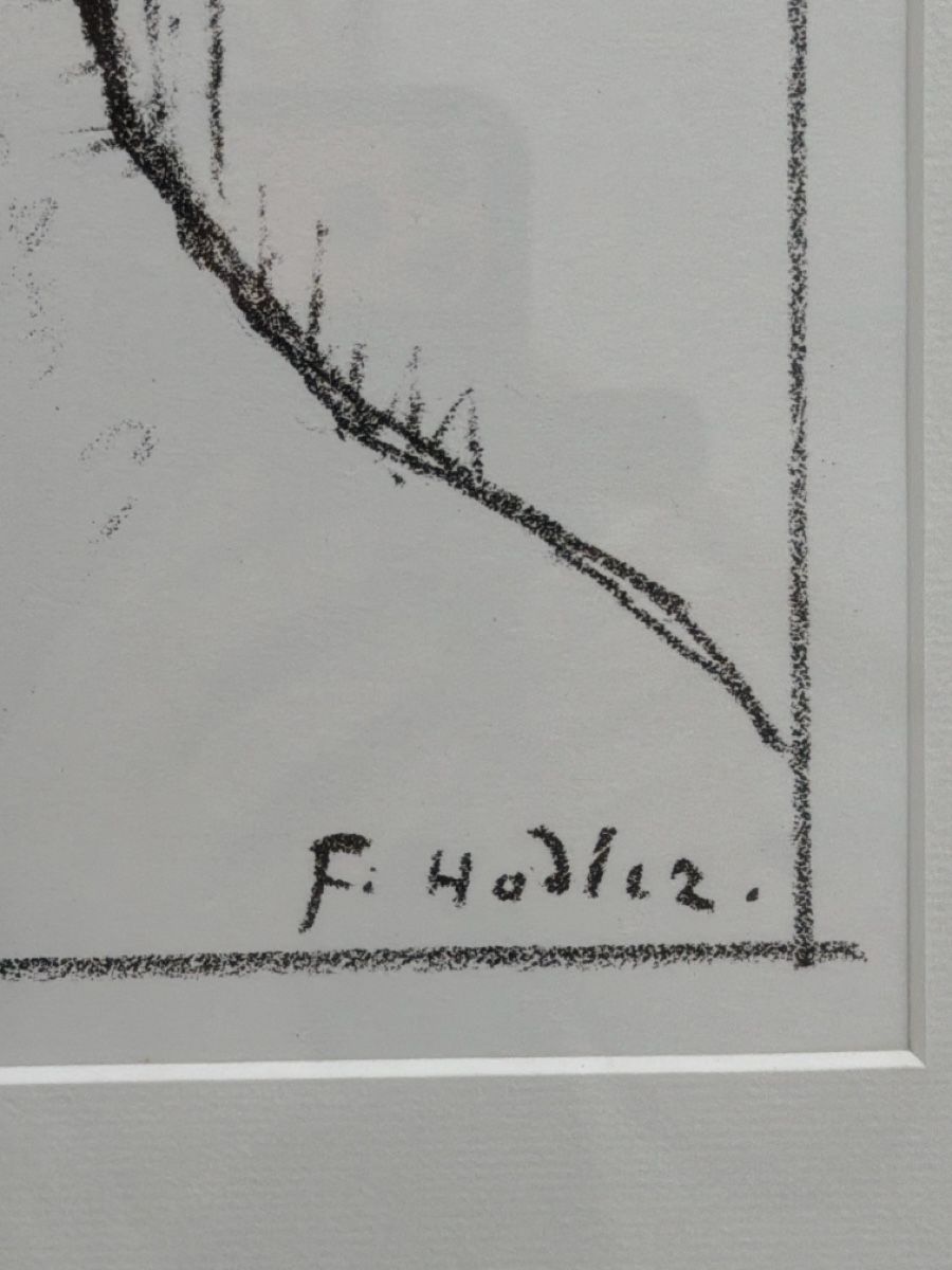 Grafica & Litografie: Ferdinand Hodler, Grafik , Profilbild. – Usato da Biberist venduto da Momo33 2