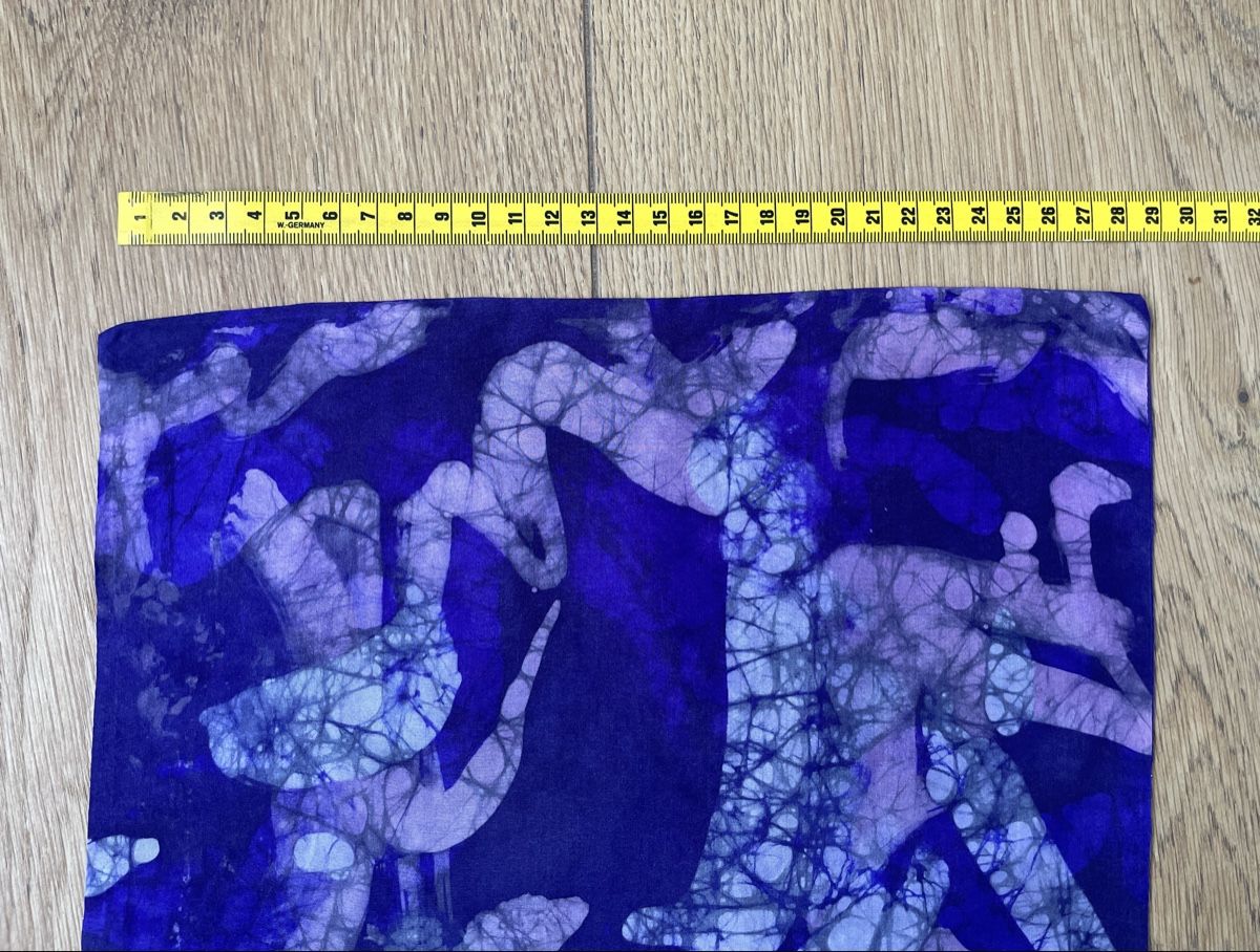 Foulard & Sciarpe: Seidenschal Blau-/Violettöne - edel – Usato da Grenchen venduto da M_ina 3