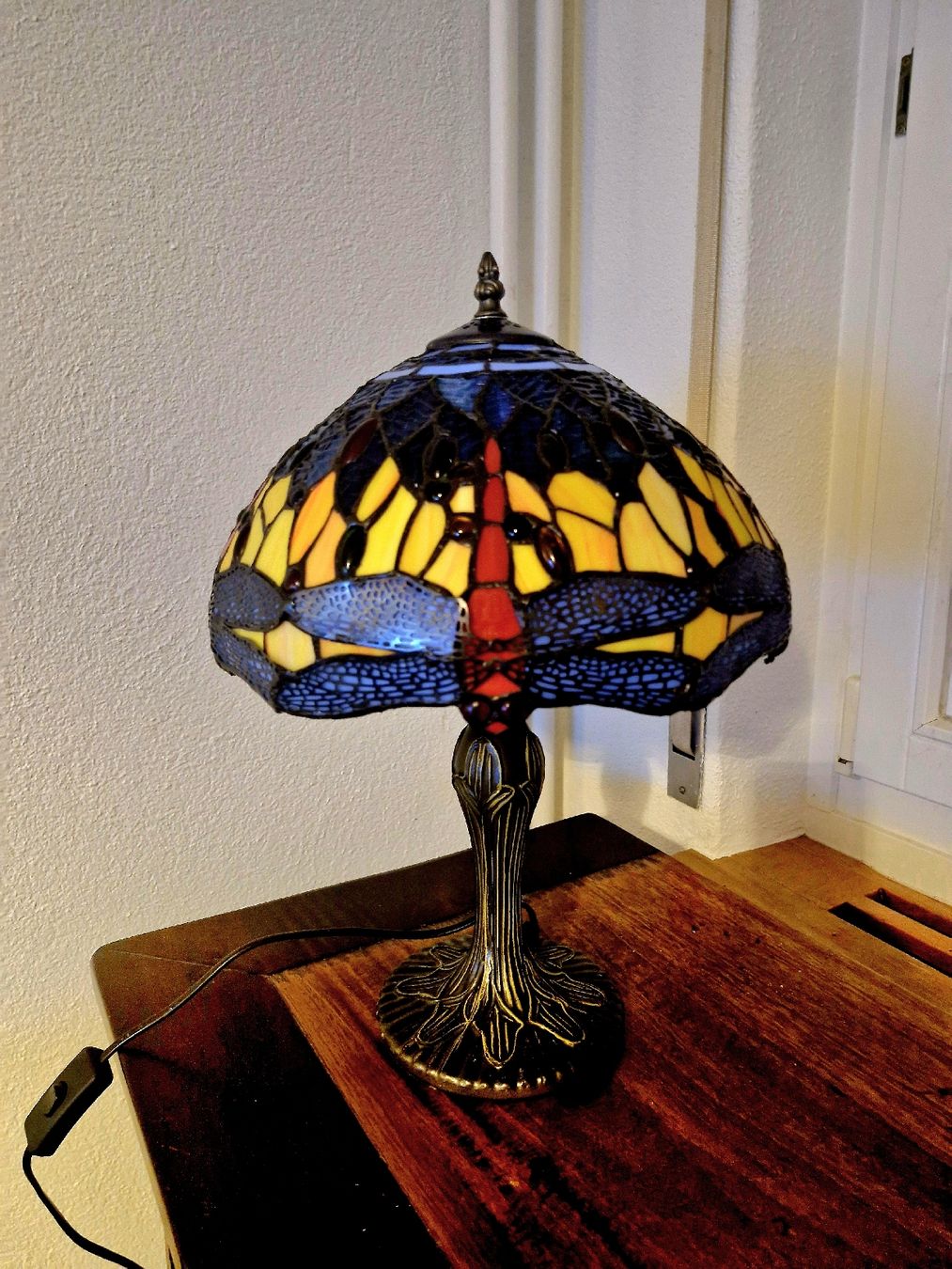 Lampade: Dragonfly Tiffany Tischlampe – Usato da Zürich venduto da Aisha8 2