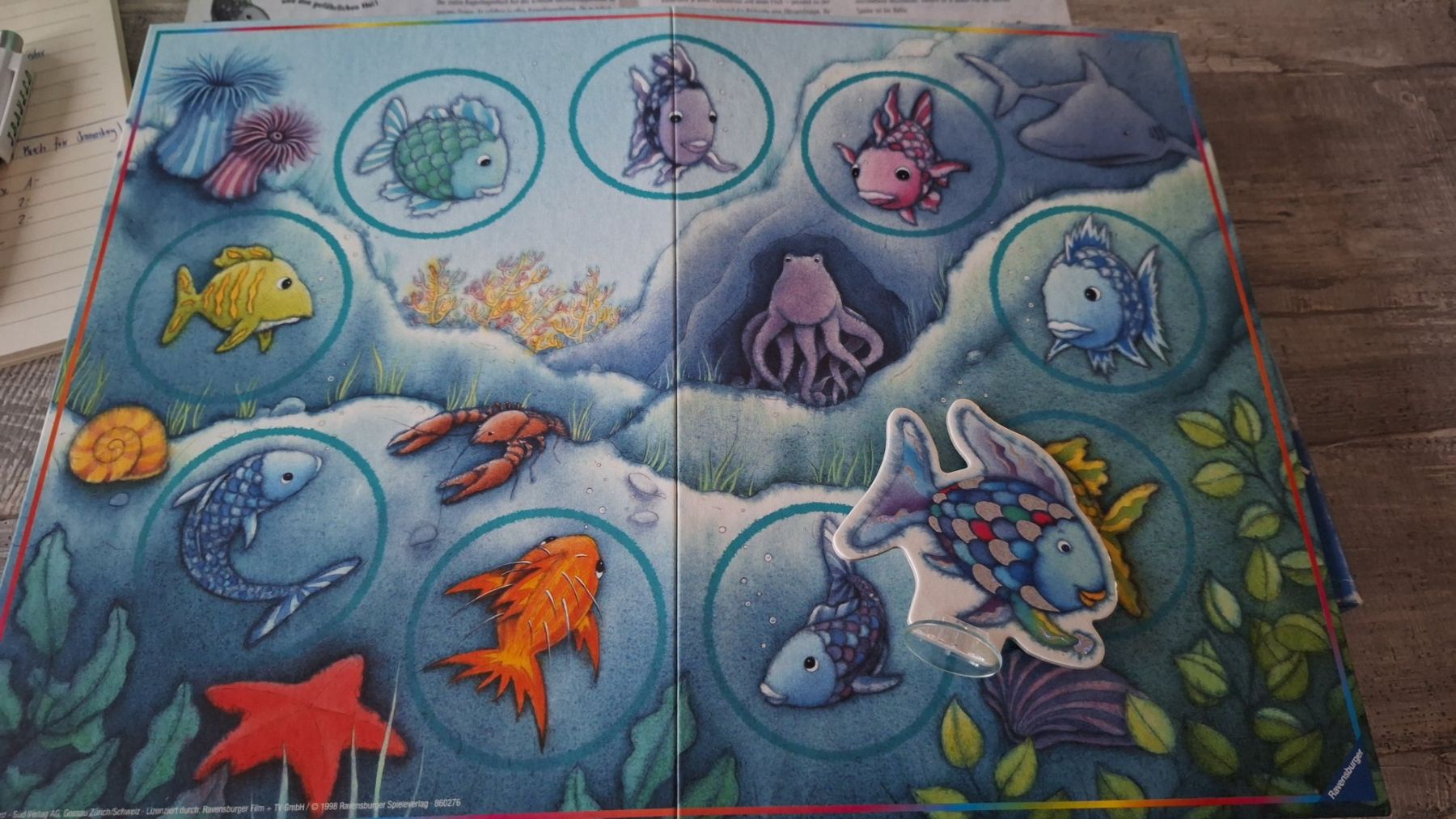 Ravensburger Giochi: Spiel Der Regenbogenfisch – Usato da Wanzwil venduto da chlinih93 1