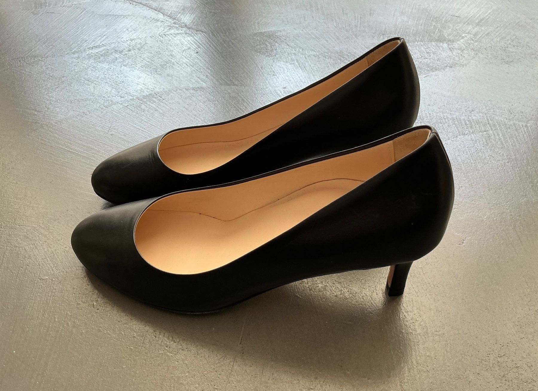 Navyboot Scarpe da donna: Navyboot Echtleder Pumps Schwarz – Nuovo (secondo la descrizione) da Zug venduto da claudianick 2
