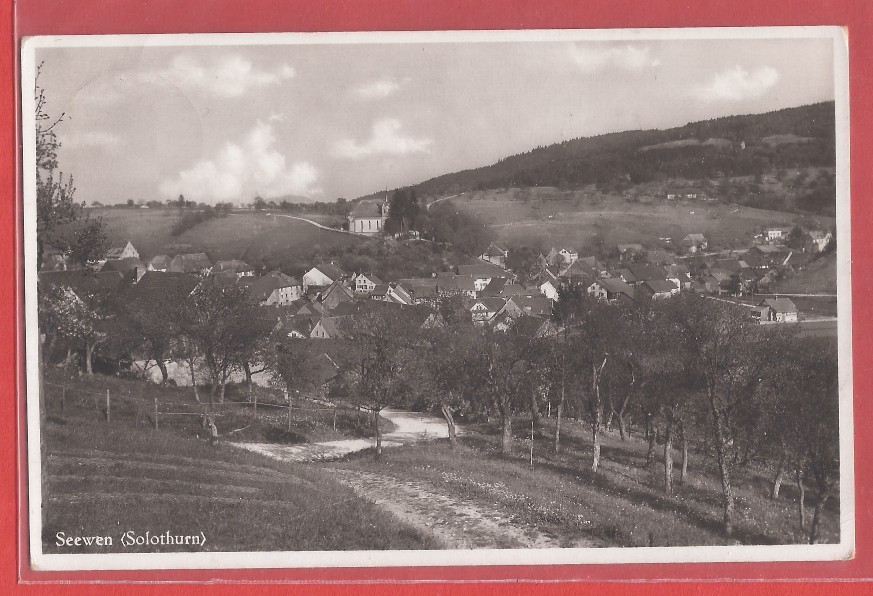 Cartoline postali: Seewen SO - ca. 1940 – Usato da Fislisbach venduto da Porano