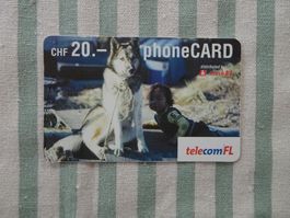 Fr. 20.- Telefonkarte - Taxcard - Telecom FL - M12