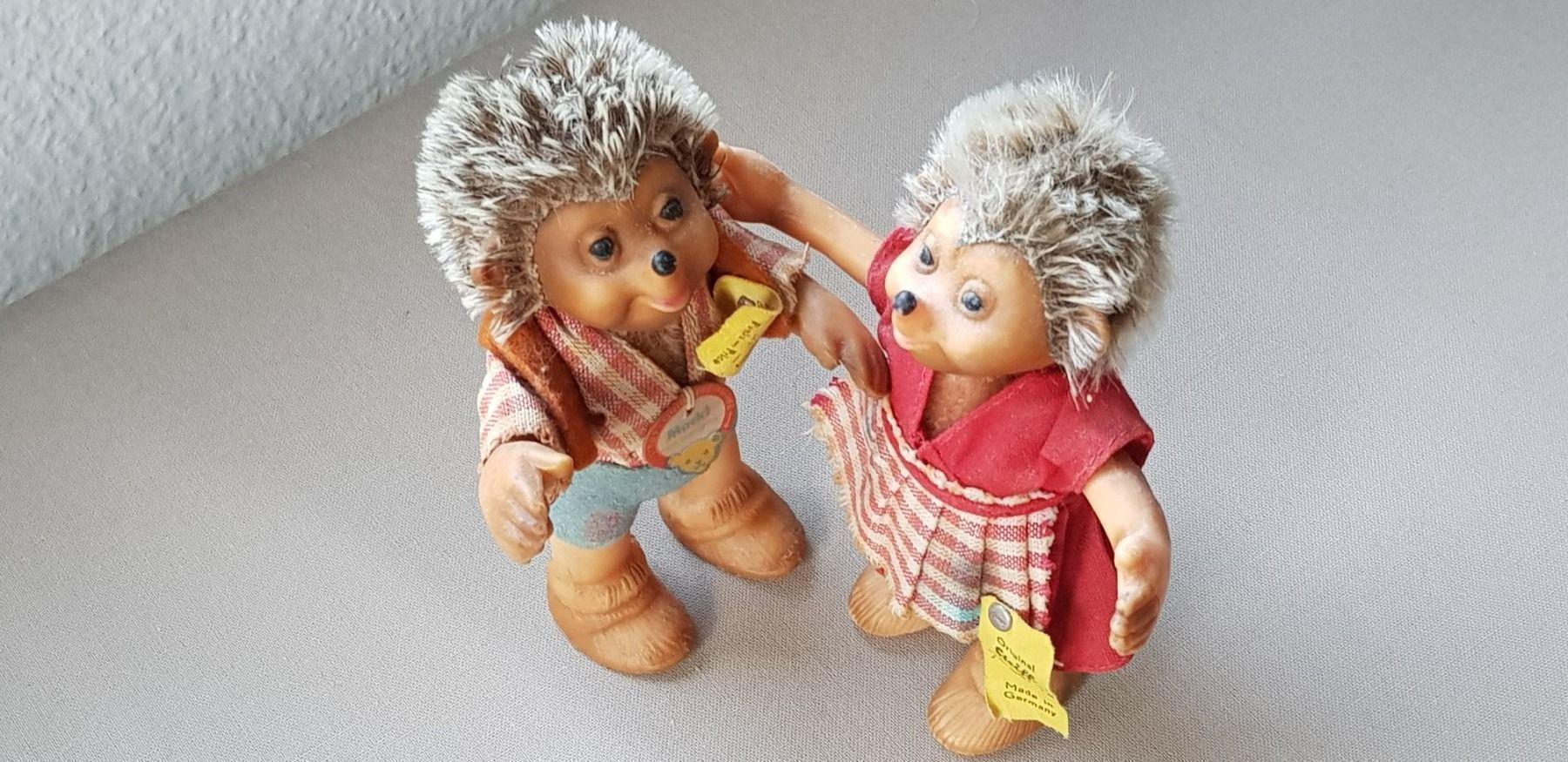 Bambole: Steiff Mucki und Macki um 1950 – Usato da Dällikon venduto da Toyfan 2
