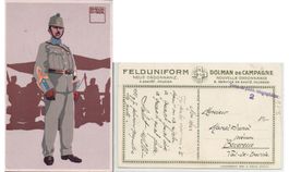Schweizer Armee 1914, Felduniform Fourier, St mil. (2104)