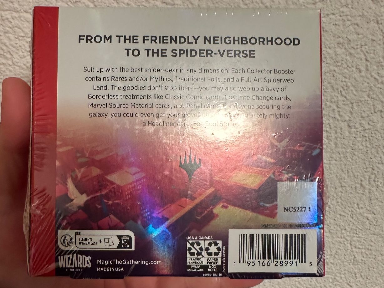 Magic The Gathering Carte collezionabili: Magic the Gathering: Spider-Man Collector Booster Box – Nuovo e nell'imballaggio originale da Treiten venduto da ret_kc6q 1