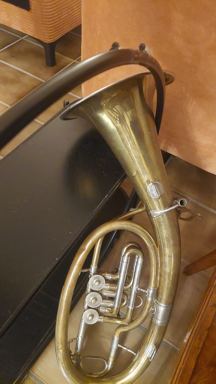 Strumenti musicali: nice&old Baritone od.Tenorhorn – Difettoso da Basel venduto da O-MEGA 4