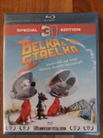 Blu Ray 2D & 3D - Belka & Strelka Space Dogs *Neu*