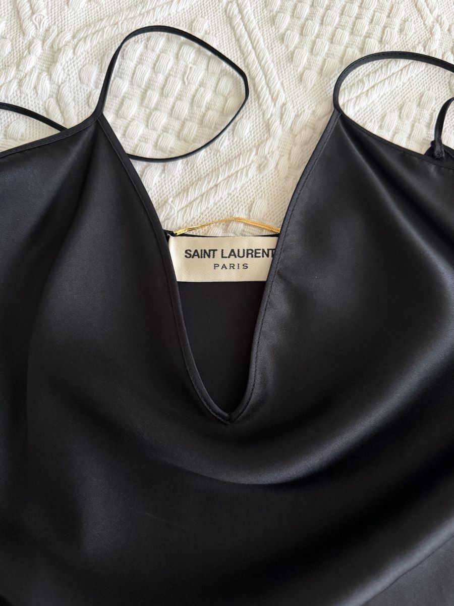 Saint Laurent Vestiti: Saint Laurent Silk Dress – Nuovo (secondo la descrizione) da Erlinsbach SO venduto da VWV1 2