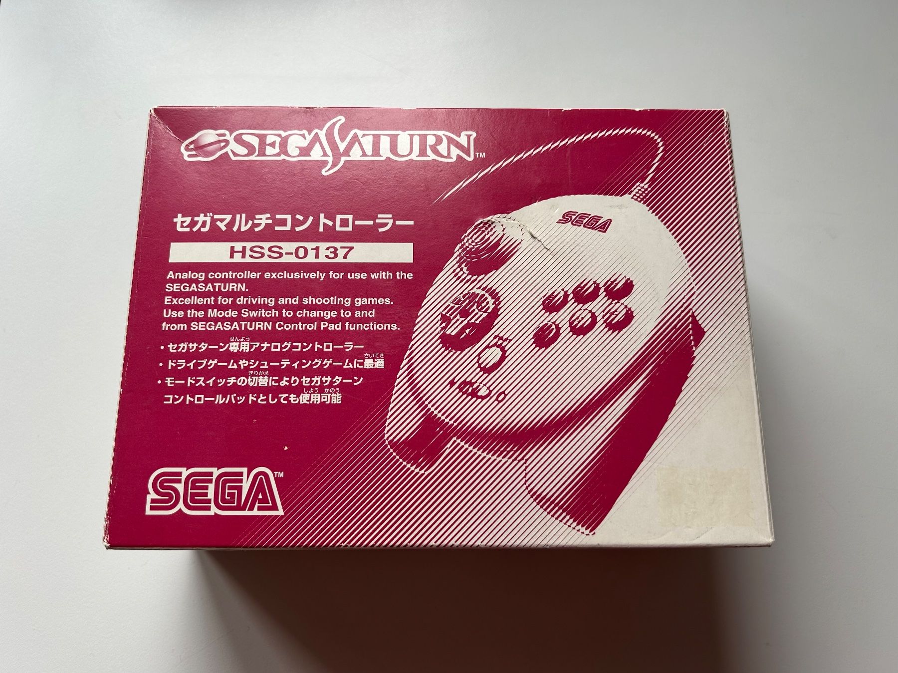 Sega Konsolen: AKTIONSPREIS! Sega Saturn 3D Analog Controller OVP – Gebraucht aus Belp von center-discount