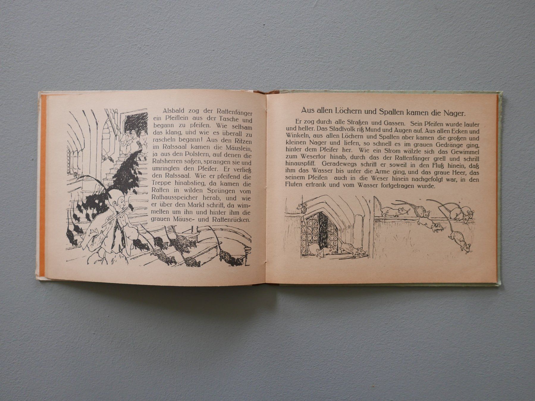 Libri: KINDERBUCH DER RATTENFÄNGER VON HAMELN 1948 – Usato da Balgach venduto da Zwischenraum 6