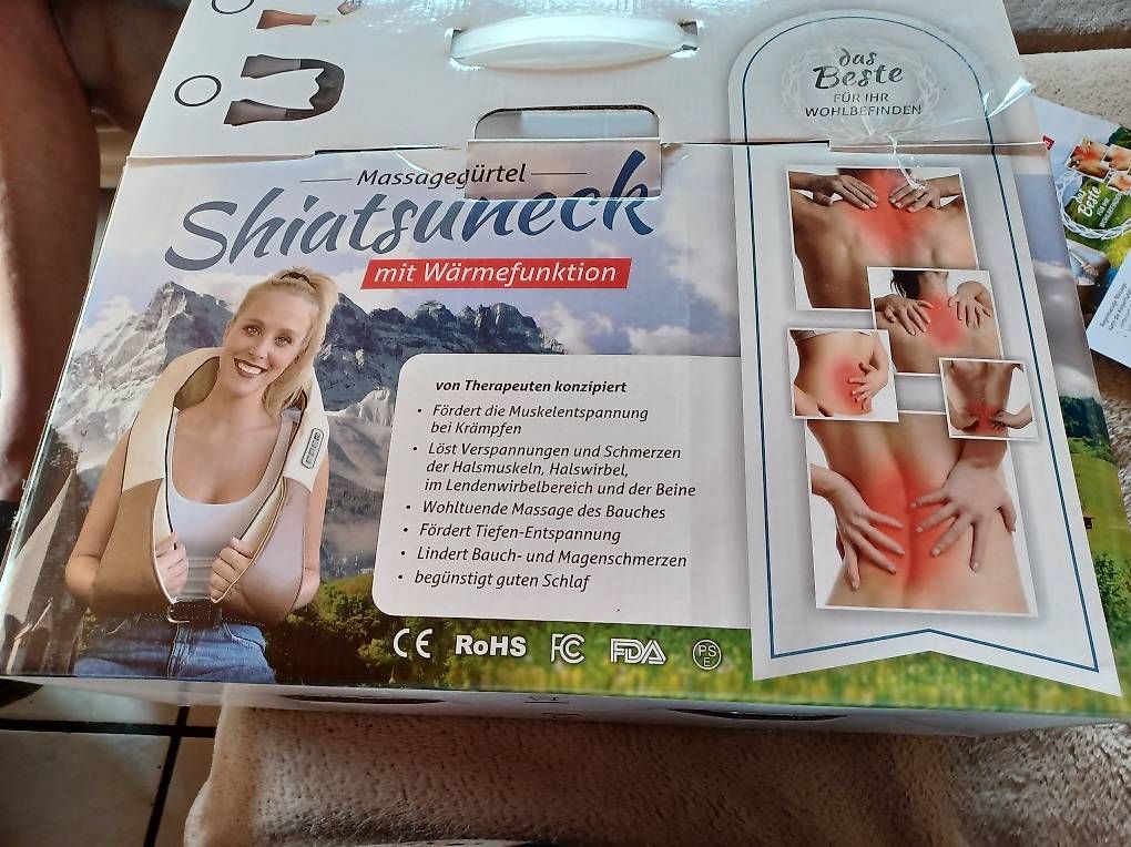 Appareils de massage: Massagegürtel Shiatsunek Biondi – D'occasion à Niederbipp par flodur55
