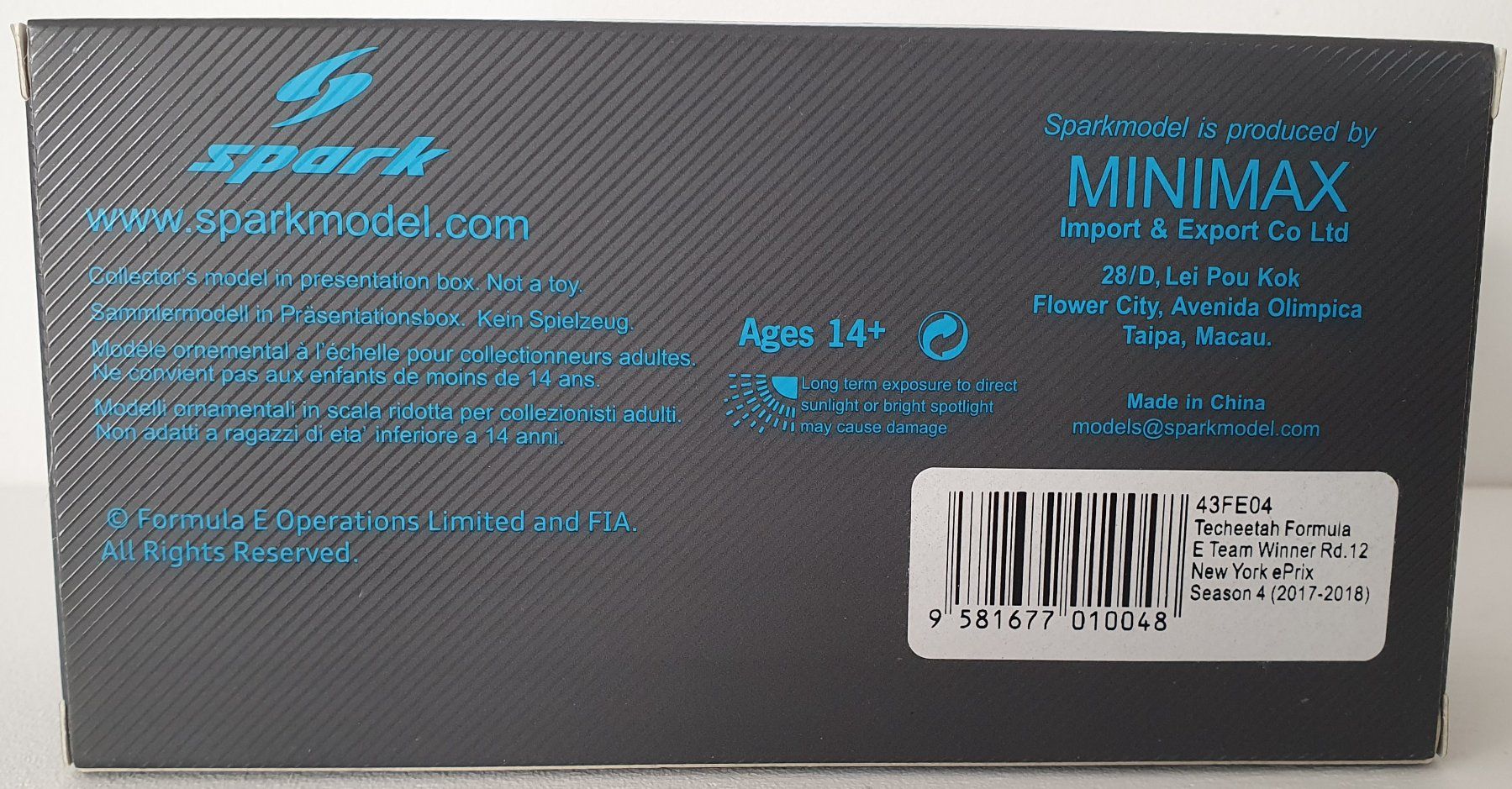 Spark Modellautos: Techeetah Formule E saison 4 Vergne Spark 1/43 – Neu (gemäss Beschreibung) aus St-Barthélemy VD von titeuf5 6
