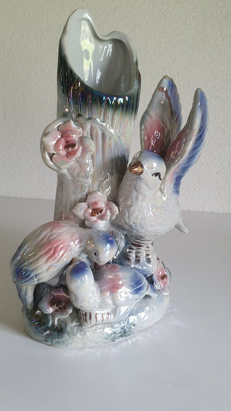 Vasi & Recipienti: stilvoll verzierte Blumenvase – Usato da Giswil venduto da online-Brockenhaus 4