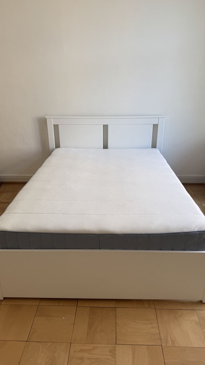Ikea Betten: Bett mit Matratze – Neu (gemäss Beschreibung) aus Zürich von kva_wfw5