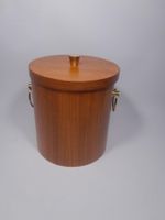 Vintage Eisbkübel / Eisbox - Holz & Alu - Top stylisch