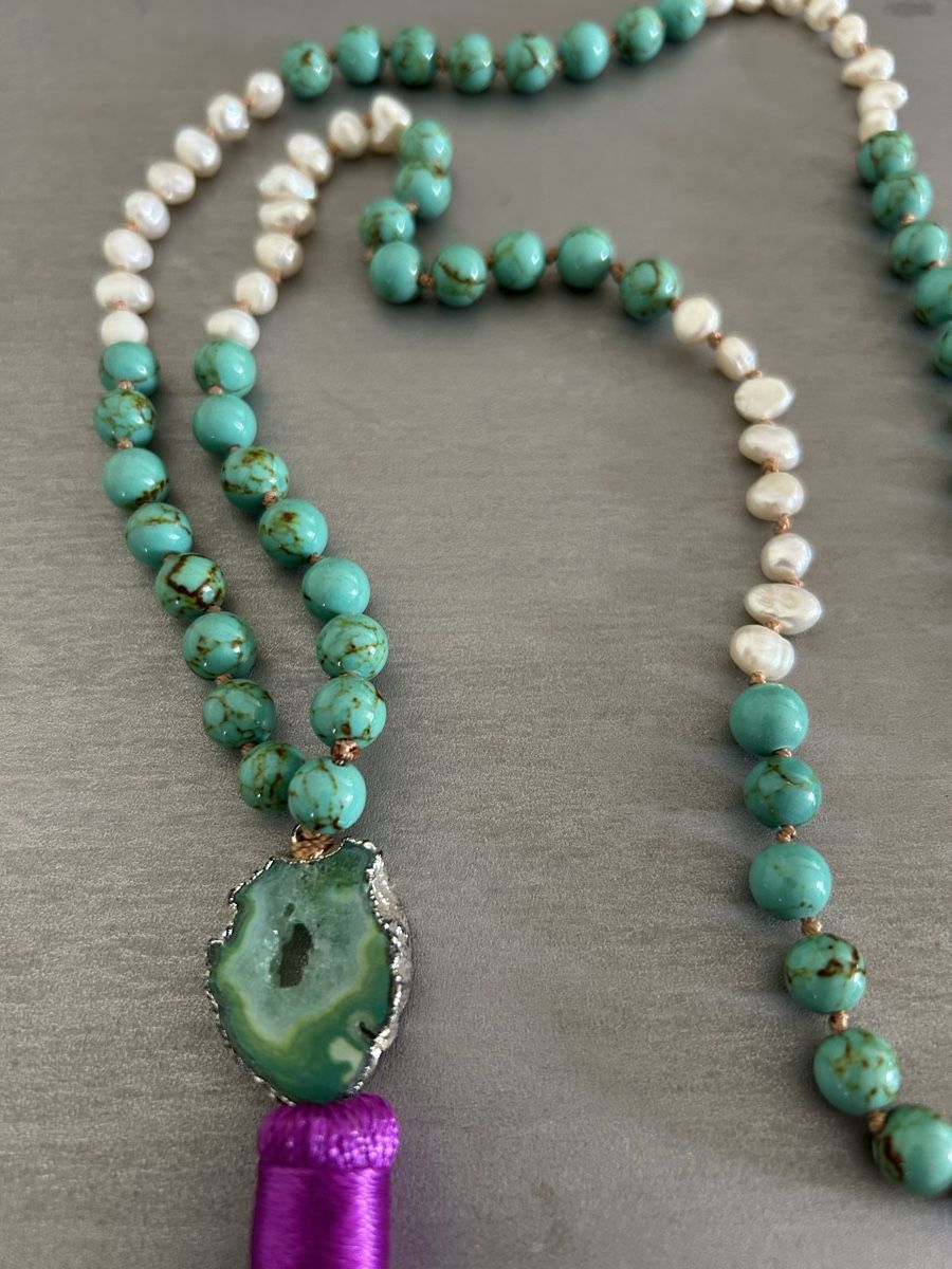 Catenine: Tolle Halbedelstein Kette – Nuovo (secondo la descrizione) da Hofstetten SO venduto da Treasurefinds 2