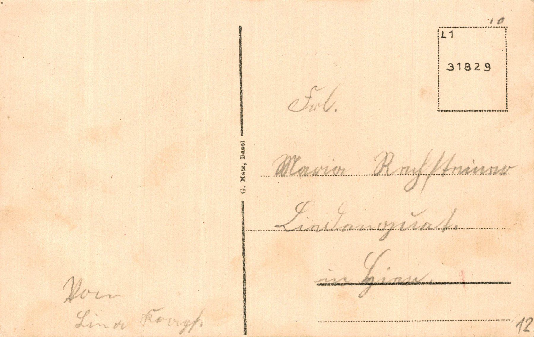 Cartoline postali: Urnäsch. Erholungsheim Rosenhügel – Usato da Bronschhofen venduto da Astore 1