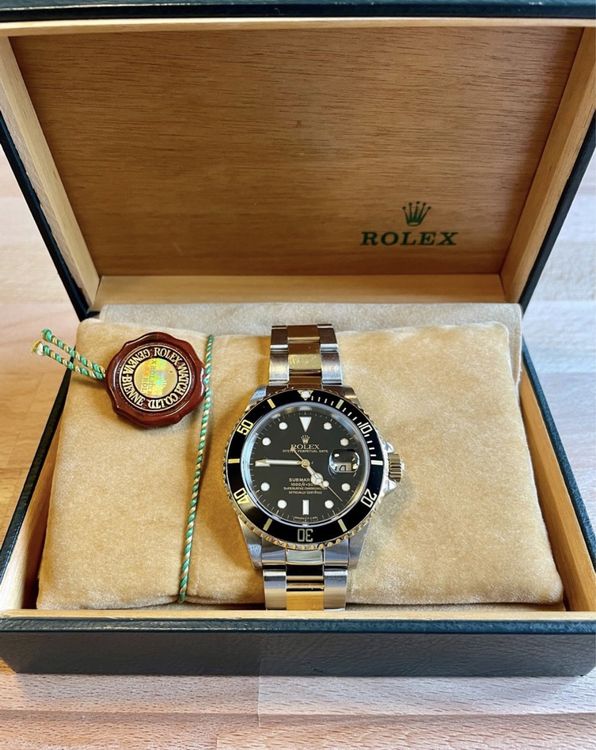 Rolex Uhren: Rolex Submariner Date Gelbgold – Gebraucht aus Hombrechtikon von LIRI-8712