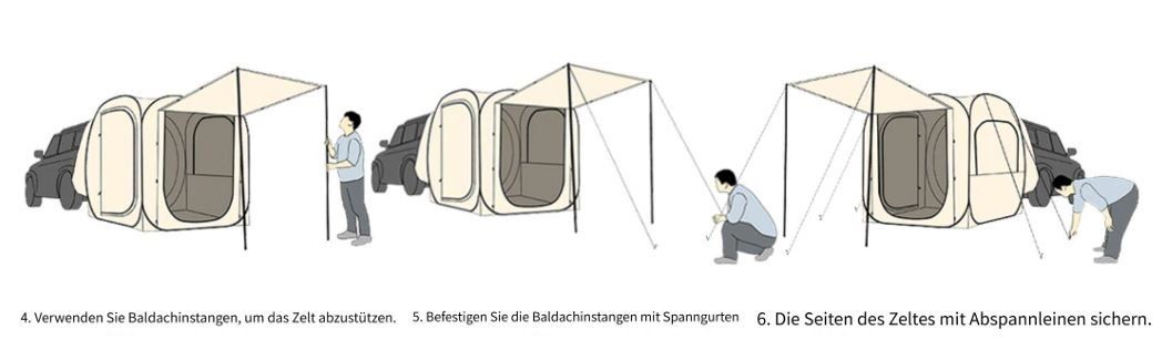 Tentes: Heckzelt fürs Auto – D'occasion à Nürensdorf par nadimi17