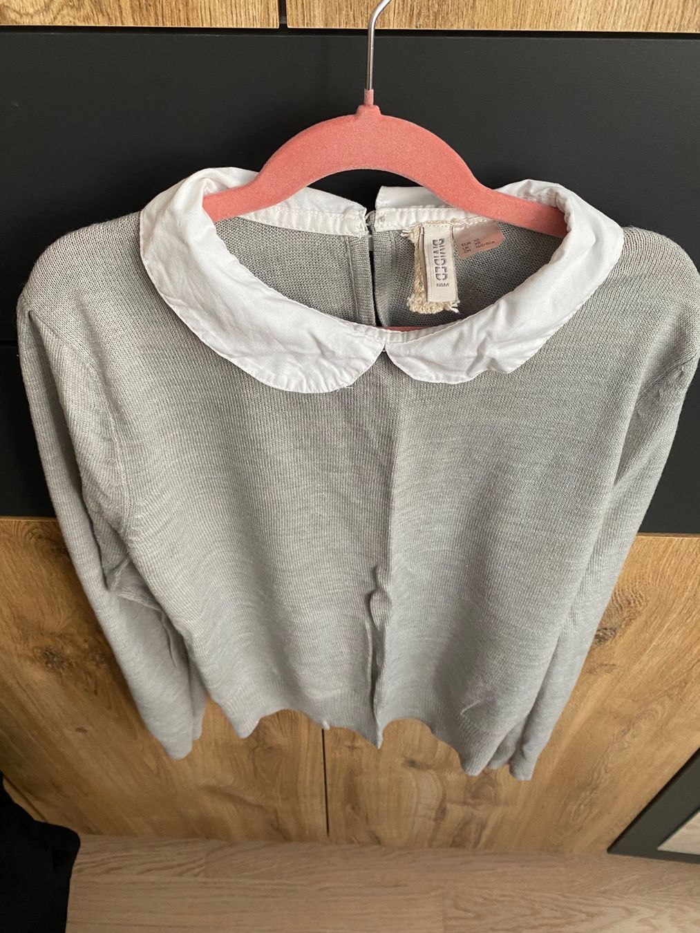 H&M Maglioni & Felpe: Pull Gris Col Claudine H&M Taille XS – Usato da Sion venduto da pur_m89d 1
