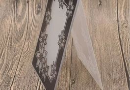 Neue Prägeschablone  Blumen / Rahmen