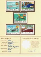 Histoire de l'aviation - Rép. Mauritanie - 1977 - RARE