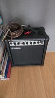 Guitar Amplifier Yamaha black with cable used condition