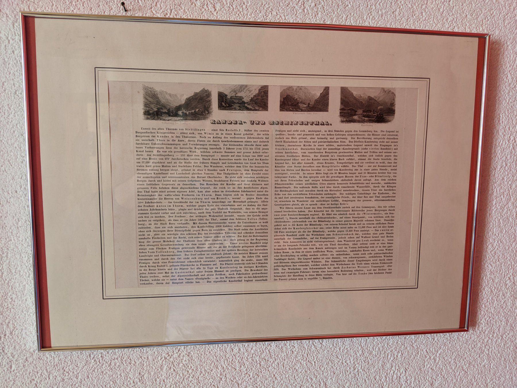 Poster & Bilder: Kander und Oeschinenthal – Gebraucht aus Kandersteg von alfi30