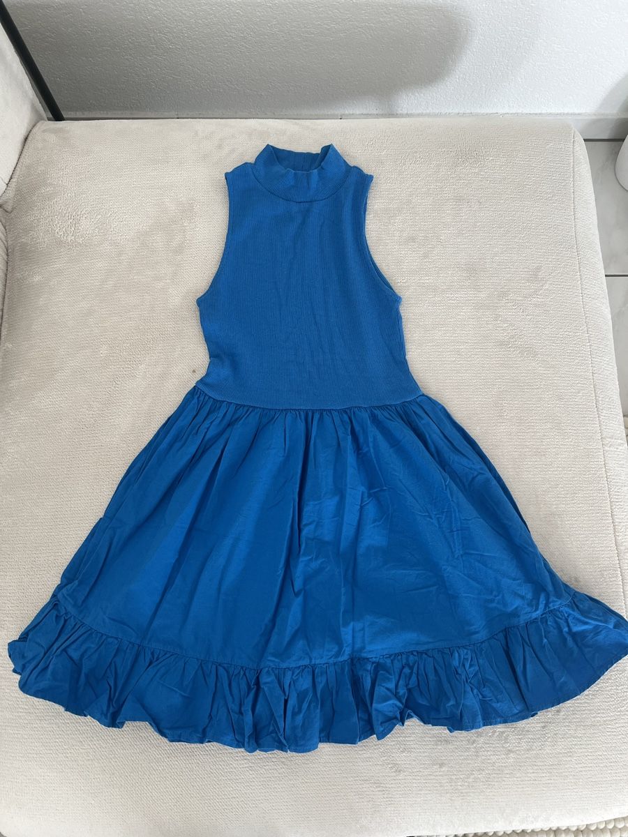 Zara Vestiti & Gonne: Zara Kleid Blau Grösse S – Usato da Zofingen venduto da .AE.