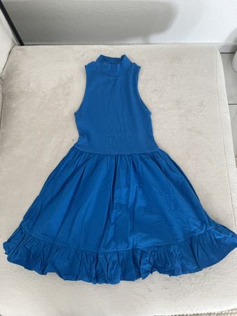 Zara Kleid Blau Grösse S
