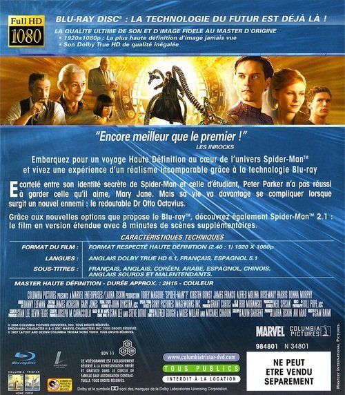 Alle DVDs: SPIDER-MAN 2 – Neu (gemäss Beschreibung) aus Bursins von Adabel 1