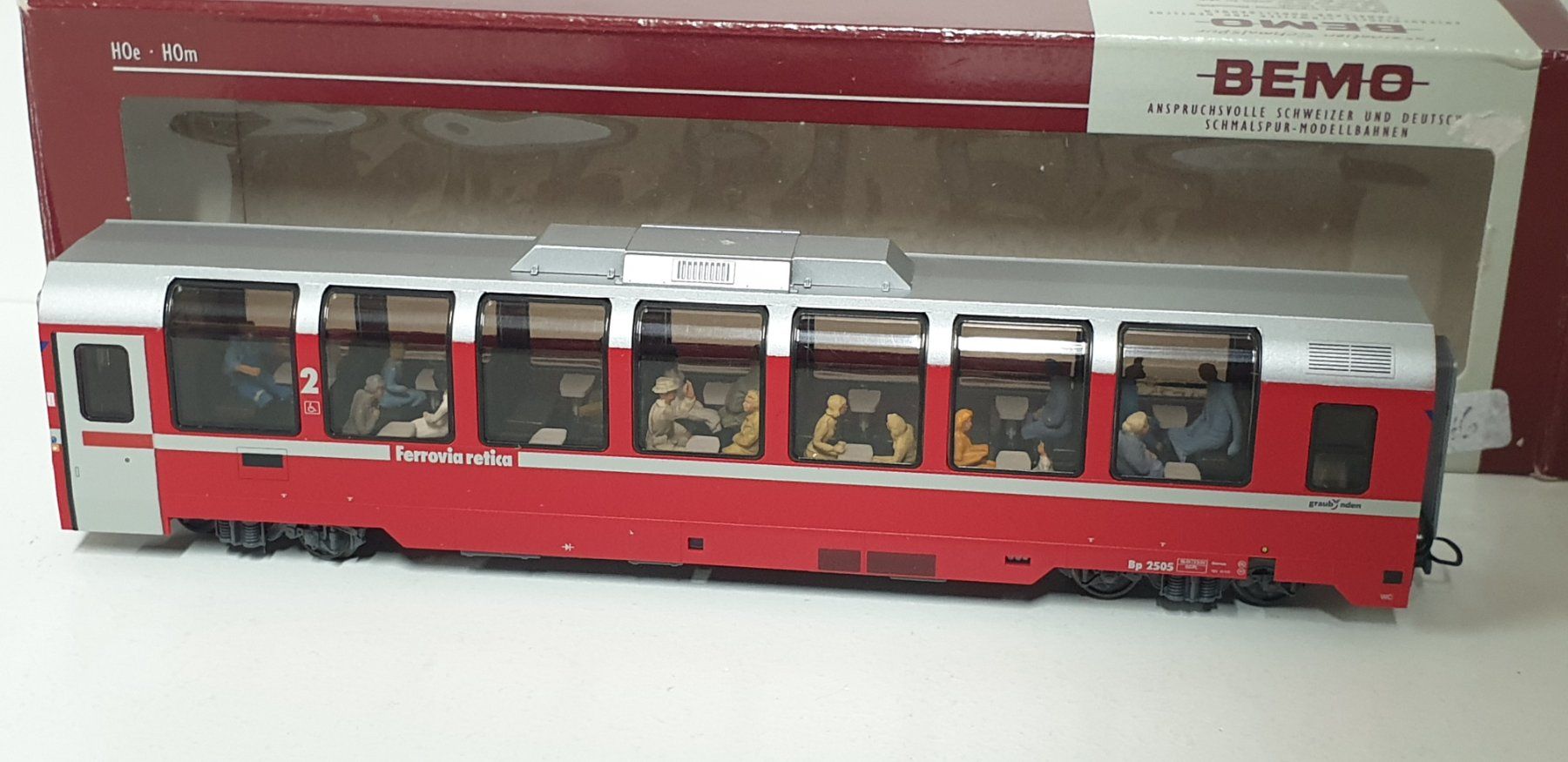 Bemo Modellini di ferrovie: Bemo RhB   Bernina Express 3294 125 – Nuovo (secondo la descrizione) da Geroldswil venduto da TopTrain54 3