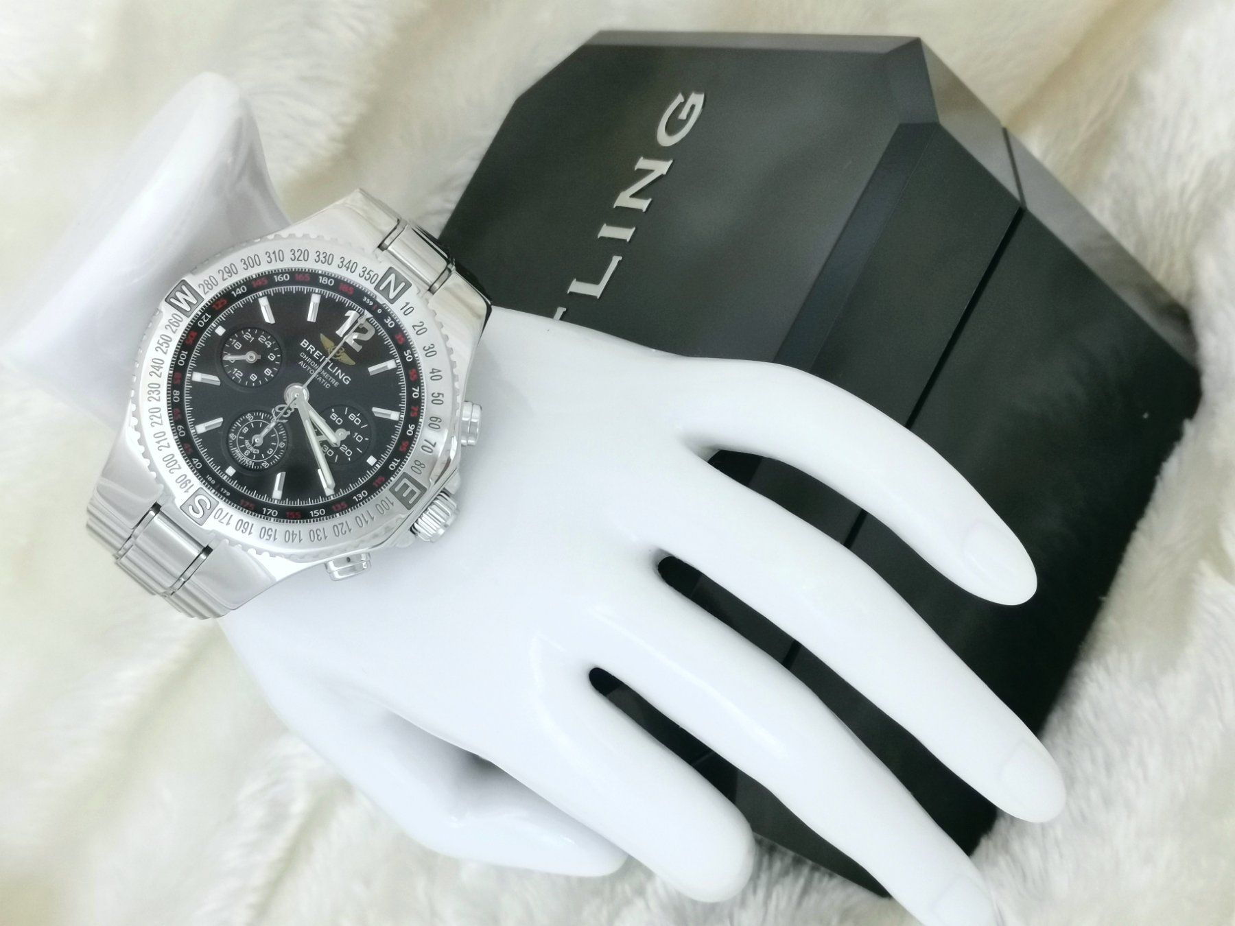 Breitling Orologi: Breitling Hercules neuwertig Full Set ref.A39362 – Nuovo (secondo la descrizione) da Nottwil venduto da Kaufen003 3