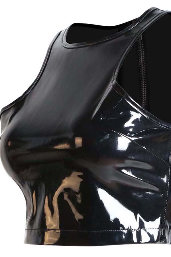 Top: PVC Top in schwarz – Nuovo e nell'imballaggio originale da Beinwil am See venduto da yourfetishworld 3