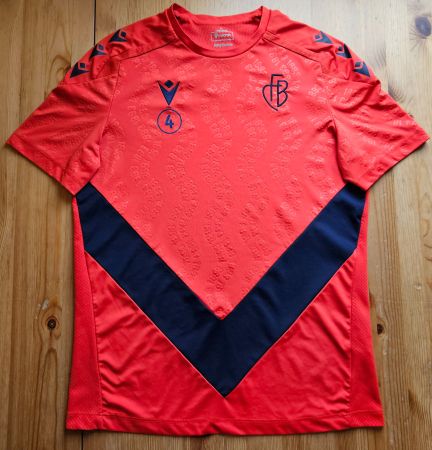 FC Basel Trainingsshirt Macron Gr. L FCB Trikot
