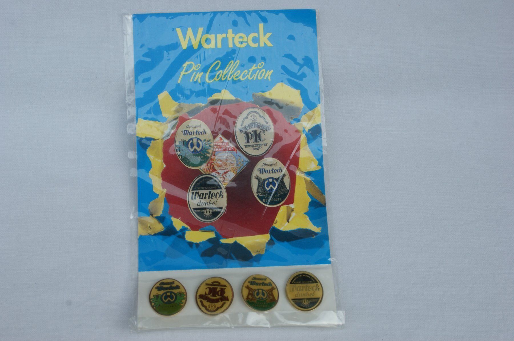 Placchette & Badge: WARTECK BRAUEREI BASEL PINSET ORIGINAL – Usato da Basel venduto da lagavulin02 1