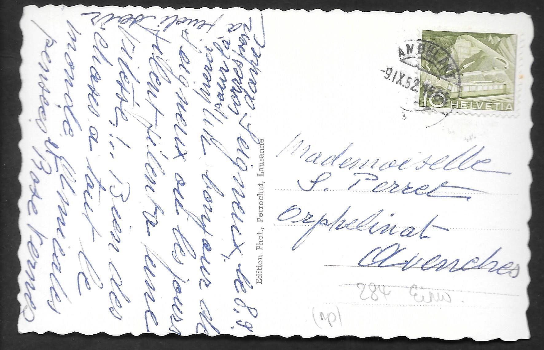 Cartes postales: Seigneux Strassenpartie – D'occasion à Olten par clotaldi 1