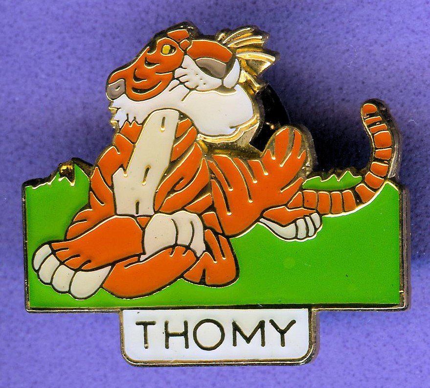 Disney Placchette & Badge: THOMY  Dschungelbuch Shir Khan – Usato da Winterthur venduto da Sammleroase