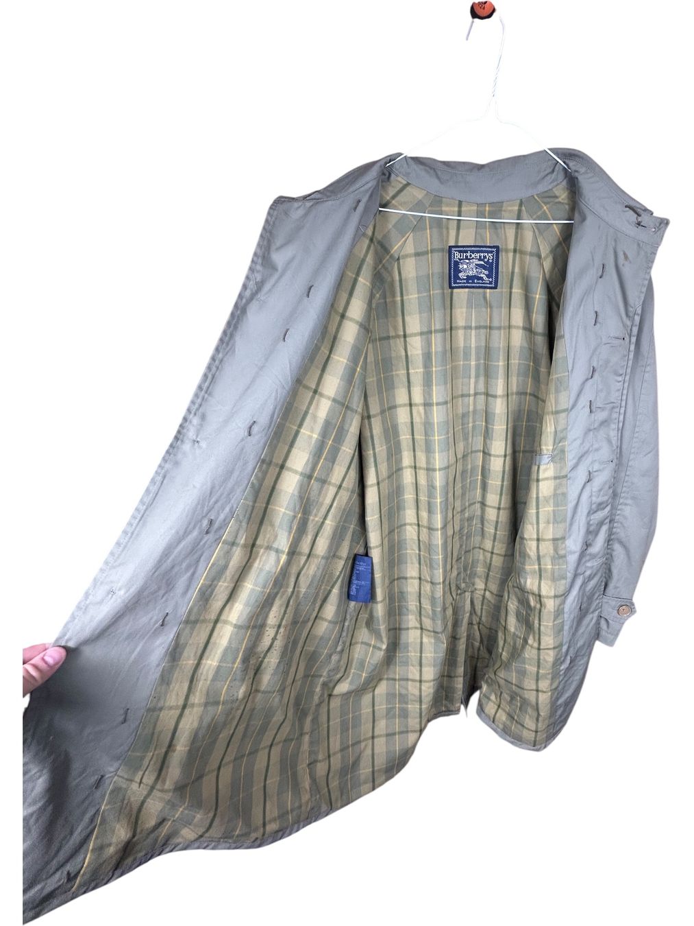 Burberry Cappotti: Trench-Coat Burberry Vintage Vert - 46 Regular – Nuovo (secondo la descrizione) da Hauterive NE venduto da Leo_o 2