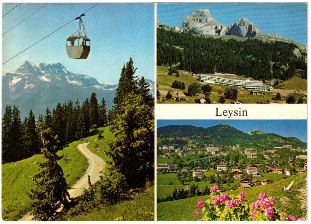 Cartes postales: Leysin - 3 Bild AK – D'occasion à Binningen par Mountainrider