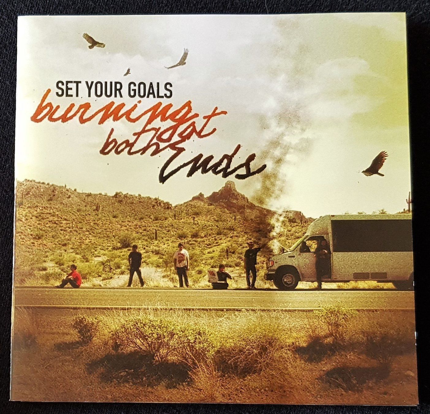 CD: Set Your Goals - Burning At Both Ends - 2011  US First Press – Usato da Uster venduto da Zardodel