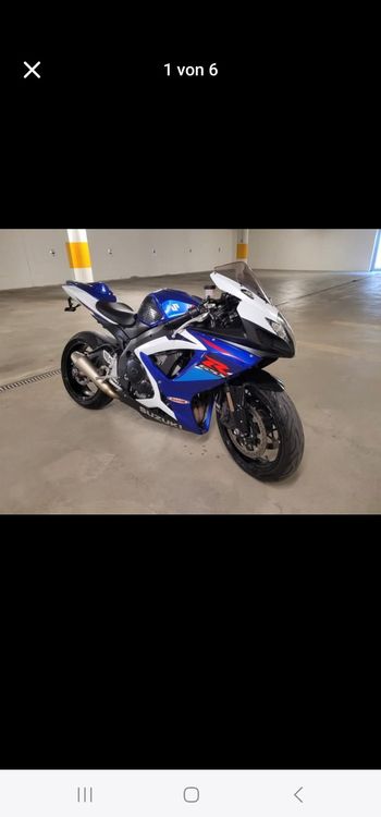 Suzuki Strada: Suzuki GSX-R750 ab Service, ab MFK – Usato da Heerbrugg venduto da Muskelschmiede 4