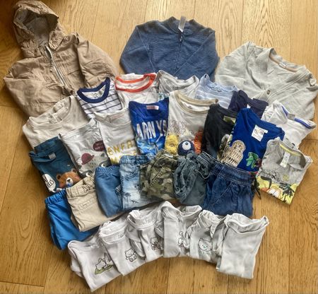 Lot vêtements garçon, T 92, idéal pour l'été/mi-saison