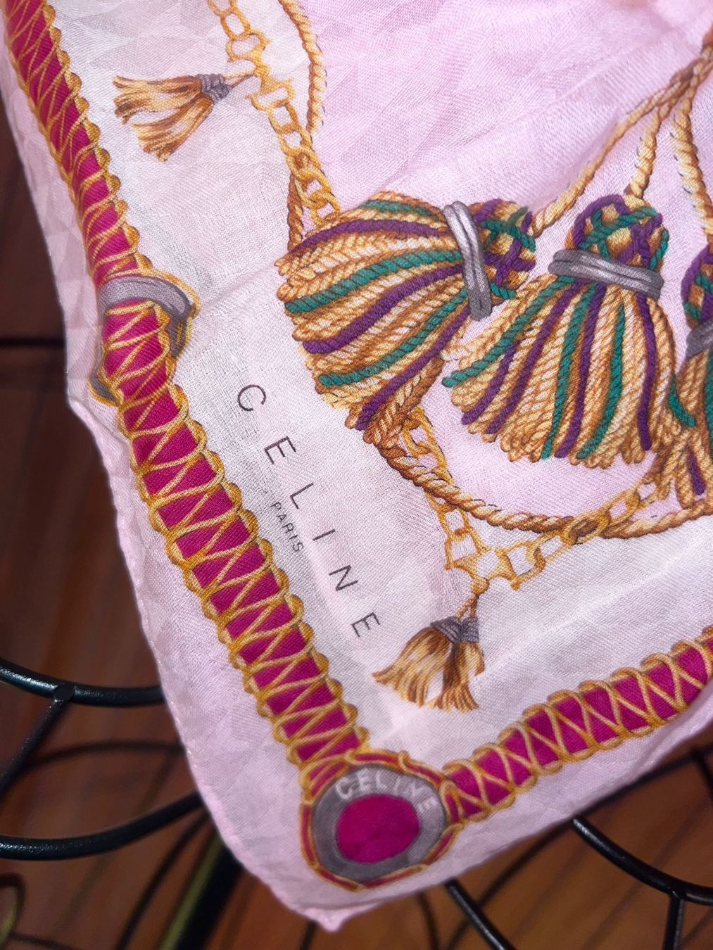 Celine Foulard & Sciarpe: CELINE Vintage Tuch 47x47 Baumwolle – Nuovo (secondo la descrizione) da Winterthur venduto da Dejv 1