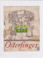 Etikette - Osterfinger Auslese /bd